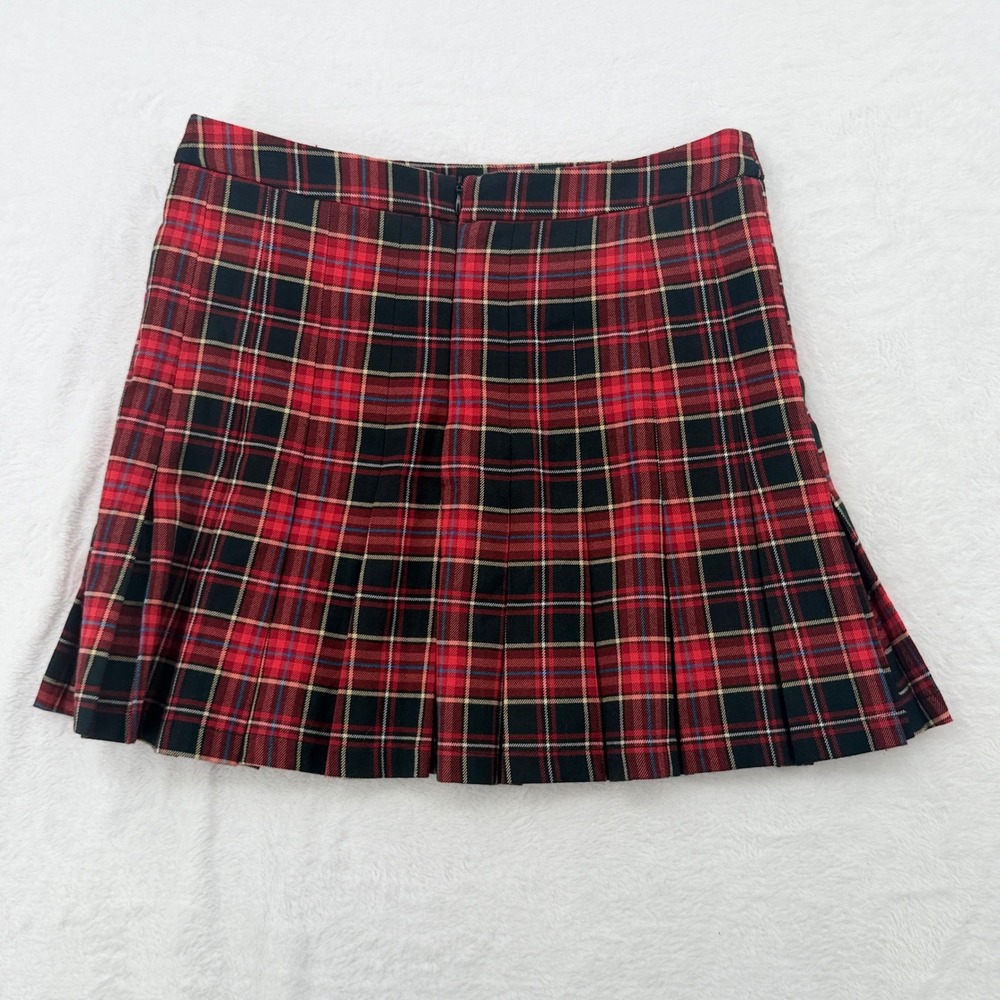 Hello Kitty x Forever 21 Plaid Pleated Mini Skirt Large Y2K Sanriocore Aesthetic - Picture 2 of 10